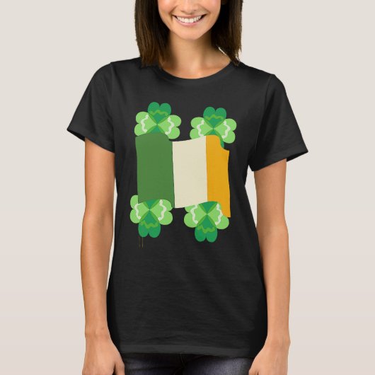 St Patrick's Day Fun Beer Drink Party Dublin Irlan T-shirt (Voorkant)