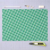 St. Patrick's Day Fun Schattig groen schaakbord Tissuepapier (Craft)