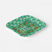 St. Patrick's Day Fun Schattig "Party Leprechauns" Papieren Bordje (Gebogen)