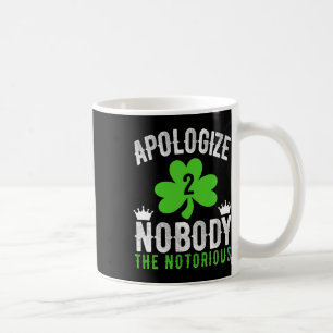 St. Patrick's Day Funny Fighter Drinker Ierse Cono Koffiemok