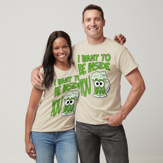 St. Patrick's Day Funny Green Beer T-shirt (Unisex)