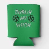 St. Patrick's Day Funny Humor Green Blikjeskoeler (Achterkant)