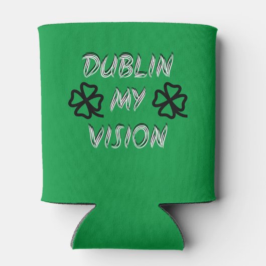 St. Patrick's Day Funny Humor Green Blikjeskoeler (Achterkant)