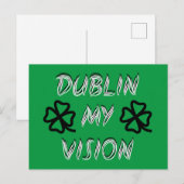 St. Patrick's Day Funny Humor Green Briefkaart (Voorkant / Achterkant)