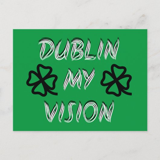 St. Patrick's Day Funny Humor Green Briefkaart (Voorkant)