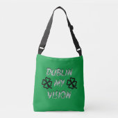 St. Patrick's Day Funny Humor Green Crossbody Tas (Voorkant)