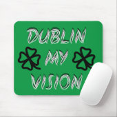 St. Patrick's Day Funny Humor Green Muismat (Met muis)