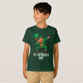 St. Patrick's Day Funny Irish Gnome T-shirt (Voorkant volledig)