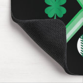 St Patricks Day Funny Irish Saint Paddy Baseball P Muismat (Hoek)