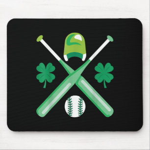 St Patricks Day Funny Irish Saint Paddy Baseball P Muismat