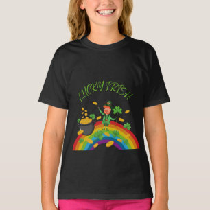 St. Patricks Day - Funny Lucky Irish Leprechaun T-shirt