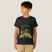 St. Patricks Day - Funny Lucky Irish Leprechaun T-shirt (Voorkant volledig)