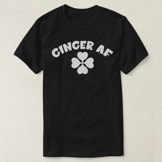 St Patricks Day Funny Punny Gingers Redhead Irish T-shirt (Design voorkant)