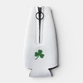 St. Patrick's Day Funny Text Koelbox, Blijf kalm Flesjeskoeler (Achterkant)