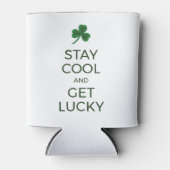 St. Patrick's Day Funny Text Koelbox, geluk hebben Blikjeskoeler (Voorkant)