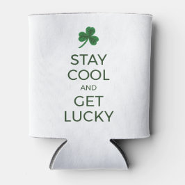 St. Patrick's Day Funny Text Koelbox, geluk hebben Blikjeskoeler