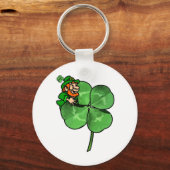 St. Patrick's Day - Ga Iers! Sleutelhanger (Voorkant)