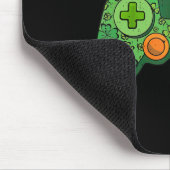 St Patricks Day Gamer Irish Game Controller Gamin Muismat (Hoek)