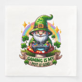 St. Patrick's Day Gamer Kabouter Servet (Voorkant)