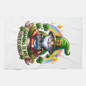 St. Patrick's Day Gamer Kabouter Theedoek (Horizontaal)