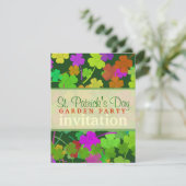 St. Patrick's Day Garden Party (v.2) Uitnodigingen (Staand voorkant)