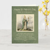 St. Patrick's Day gebed en zegen Kaart (Gele Bloem)