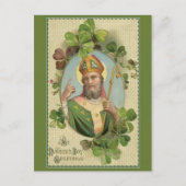  St. Patricks Day Gebed & Zegening Briefkaart (Voorkant)