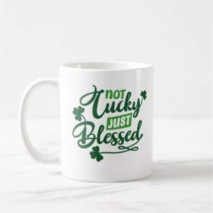 St. Patrick's Day Geblesseerd Christelijk Grafisch Koffiemok