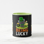 St. Patrick's Day Geluk Hebben Mok (Midden)