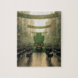 St. Patrick's Day – Geluks Hoedje van de Leprechau Legpuzzel