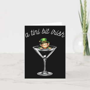 St. Patrick's Day geluks kabouter vrouwen een klei Kaart