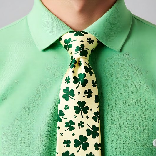 St. Patrick's Day Geluks Knoop Necktie Stropdas