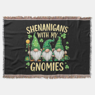 St. Patrick's Day Geluksblad Kabouter Deken
