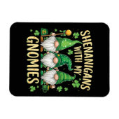 St. Patrick's Day Geluksblad Kabouter Magneet (Horizontaal)