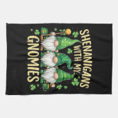 St. Patrick's Day Geluksblad Kabouter Theedoek (Horizontaal)