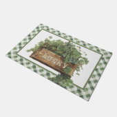 St. Patrick's Day Geluksdrieblad Deurmat (Schuin)