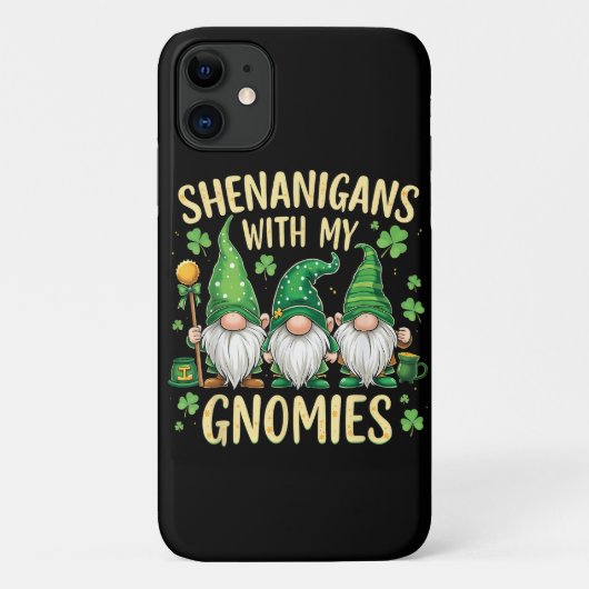 St. Patrick's Day Geluksdrieblad Kabouter Case-Mate iPhone Case (Achterkant)