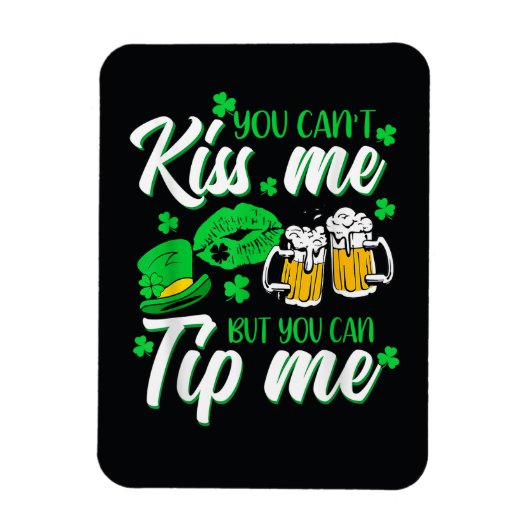 St Patrick's Day Geluksdrieblad Magneet (Verticaal)