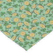 St. Patrick's Day Geluksshamsrocken & Gouden Munte Tafelkleed (Gekanteld)
