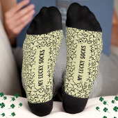 St. Patricks Day Gepersonaliseerde naam Lucky Sokken