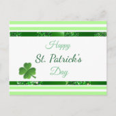 St Patrick's Day gepersonaliseerde postkaart (Voorkant)
