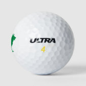 St. Patrick's Day German Shepherd Golfballen (Logo)