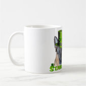 St. Patricks Day German Shepherd Koffiemok (Links)