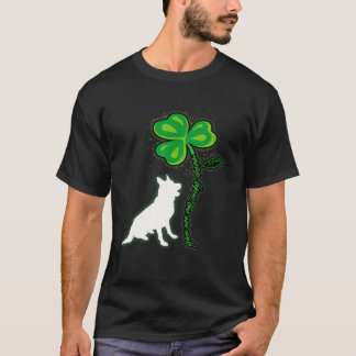St Patricks Day German Shepherd My Lucky Charm T-shirt