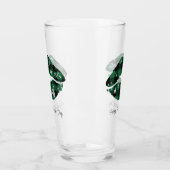 St. Patrick's Day Geruite Lippen Glas (Links)