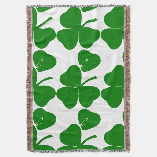 St Patrick's Day - Get Lucky 3+1 = 4 Deken (Voorkant Verticaal)