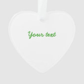 St Patrick's Day - Get Lucky 3+1 = 4 Ornament (achterkant)