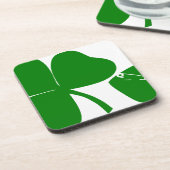 St Patrick's Day Get Lucky 3 en 1 bladeren 4 Coast Drankjes Onderzetter (Linkerzijde)