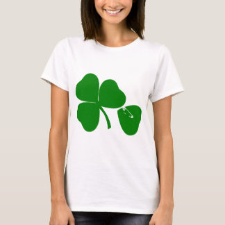 St Patrick's Day Get Lucky 3 en 1 bladeren 4 T-shirt