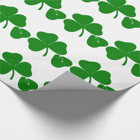 St Patrick's Day Get Lucky 3 en 1 Wrapping P Cadeaupapier (Hoek)